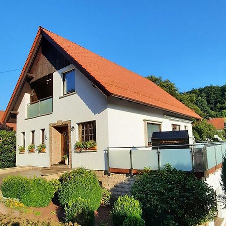 Ferienwohnung Am Rennsteig Bei Eisenach - Ilona Schmidt Wolfsburg-Unkeroda ภายนอก รูปภาพ